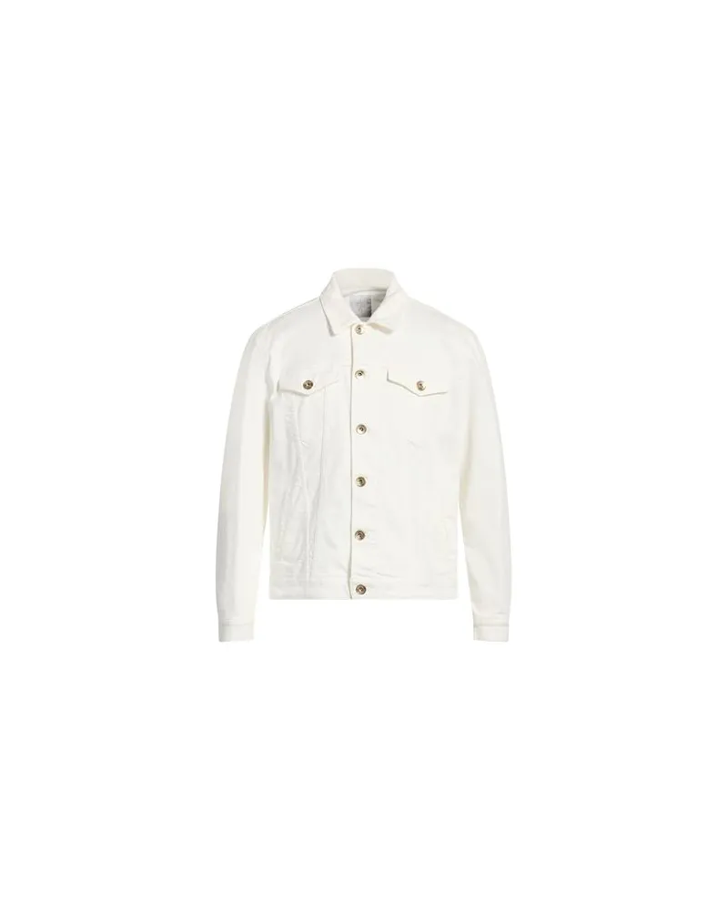 Eleventy JACKEN & MÄNTEL - Jeansjacken/Mäntelauf YOOX.COM Weiß