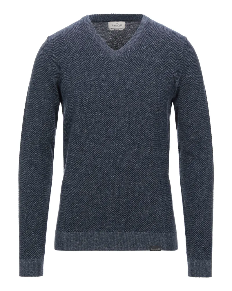 Brooksfield Pullover Taubenblau