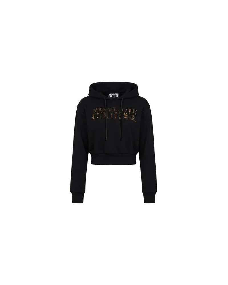 Versace Jeans TOPS - Sweatshirtsauf YOOX.COM Schwarz