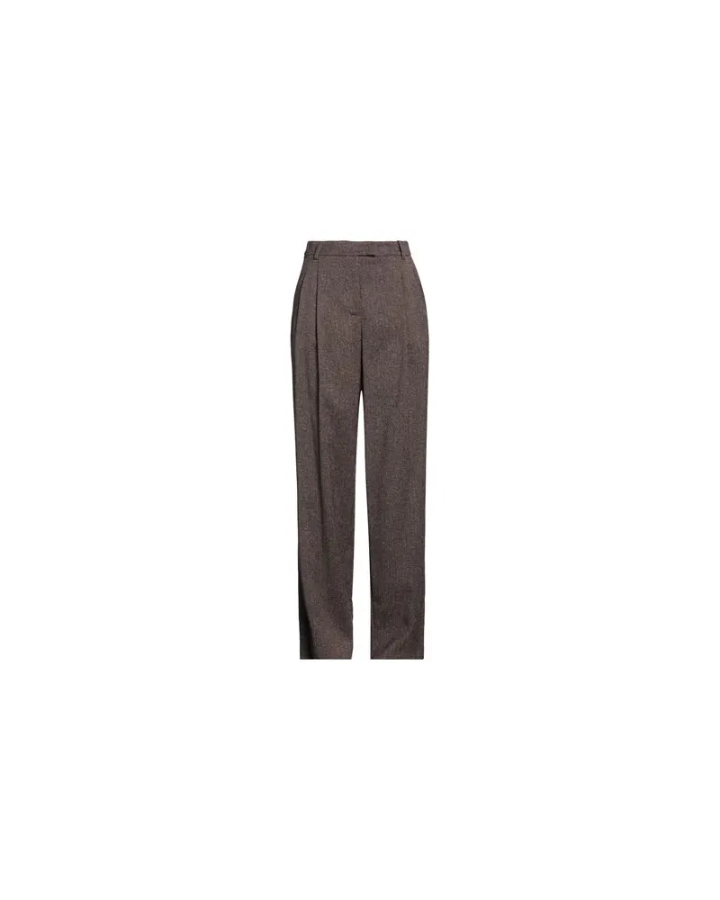Patrizia Pepe HOSEN & RÖCKE - Hosenauf YOOX.COM Dunkelbraun