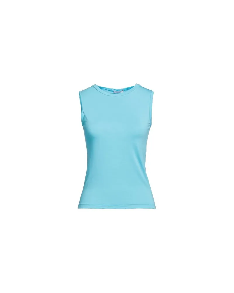ROSSOPURO TOPS - T-shirtsauf YOOX.COM Azurblau