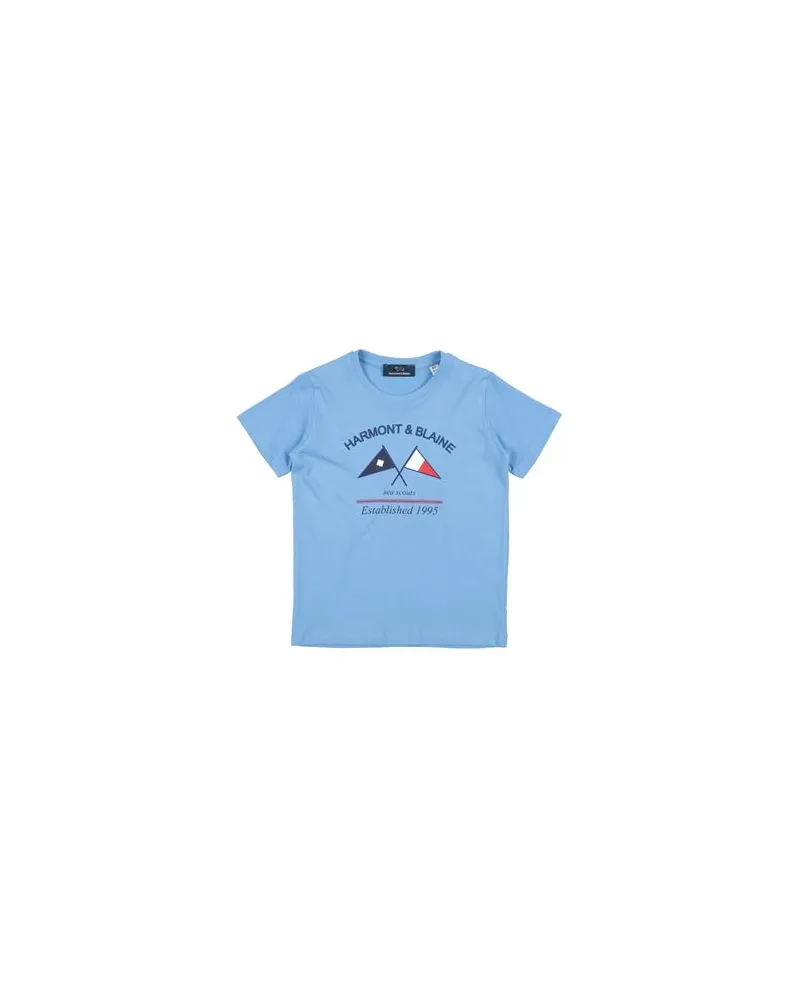 Harmont & Blaine TOPS - T-shirtsauf YOOX.COM Himmelblau