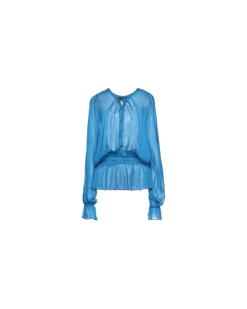 Roberto Cavalli TOPS - Topsauf YOOX.COM Azurblau