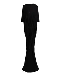 Rick Owens Lilies Maxi-Kleid Schwarz