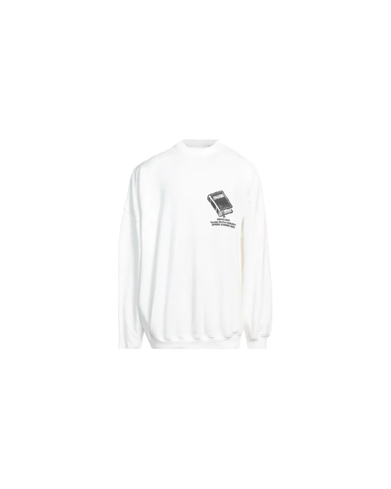 Magliano TOPS - Sweatshirtsauf YOOX.COM Weiß