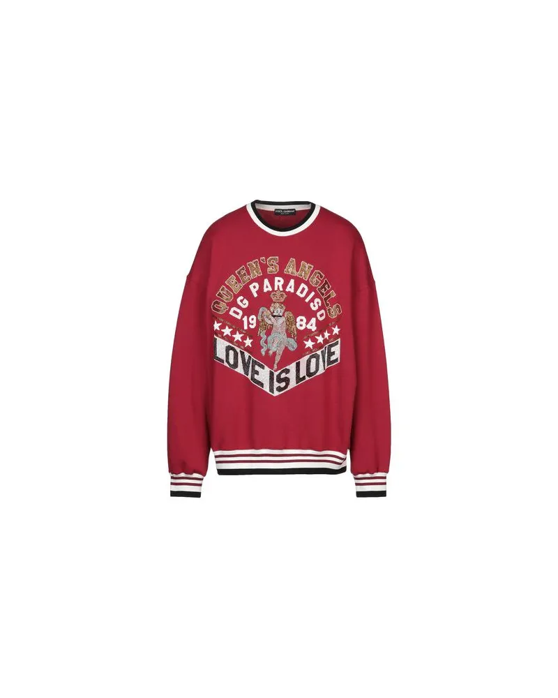 Dolce & Gabbana TOPS - Sweatshirtsauf YOOX.COM Rot