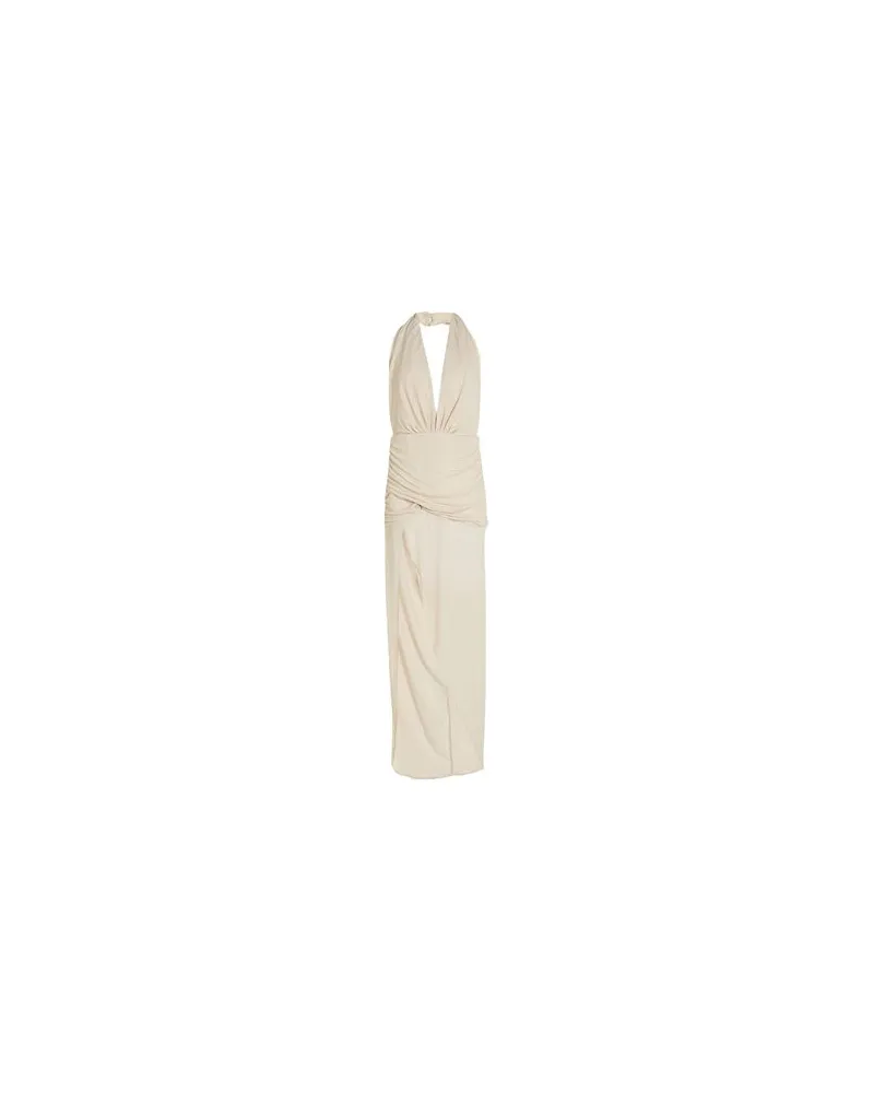 ACTUALEE KLEIDER - Maxi-Kleiderauf YOOX.COM Beige
