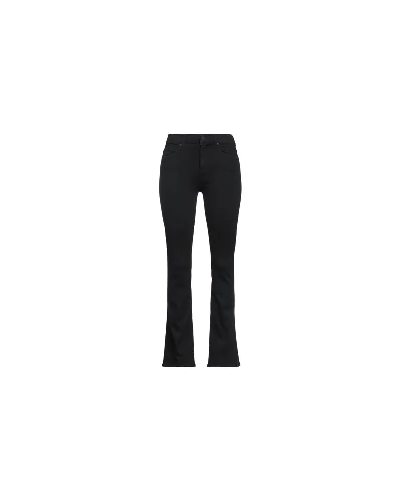 Mother HOSEN & RÖCKE - Jeanshosenauf YOOX.COM Schwarz