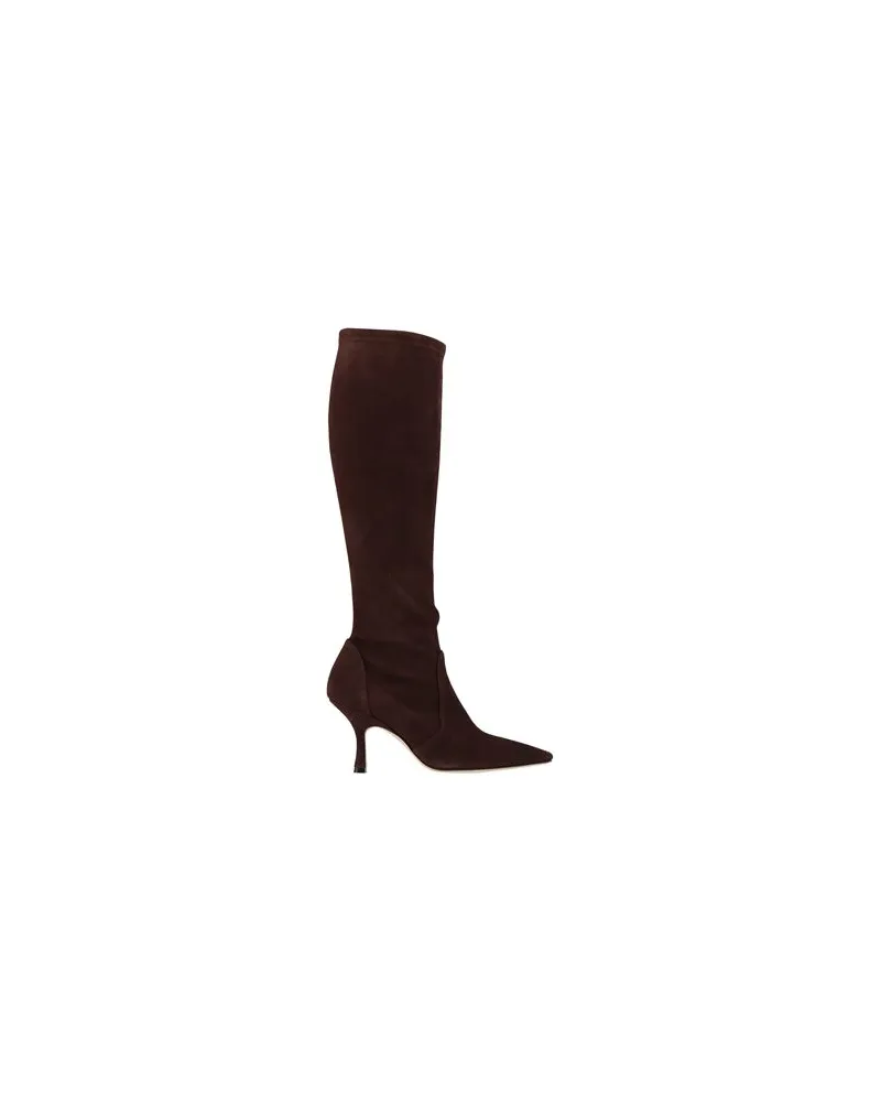 Stuart Weitzman SCHUHE - Stiefelauf YOOX.COM Dunkelbraun