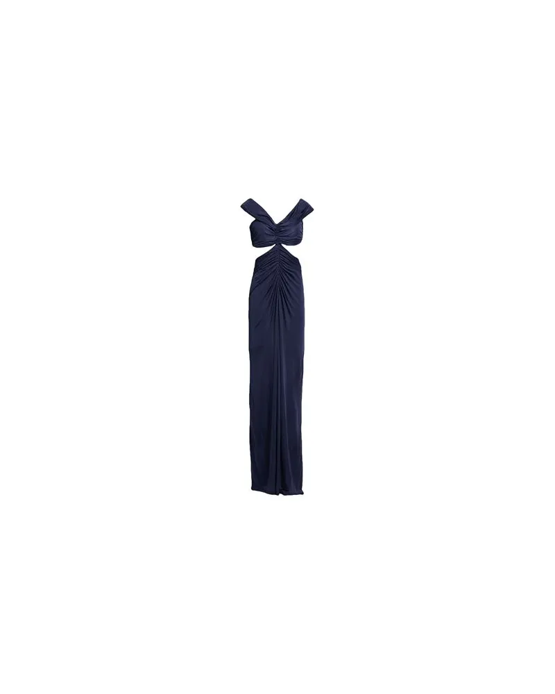 ATLEIN KLEIDER - Maxi-Kleiderauf YOOX.COM Marineblau