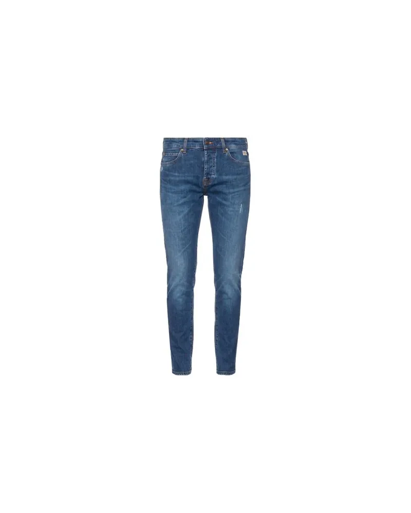 Roy Roger's HOSEN & RÖCKE - Jeanshosenauf YOOX.COM Blau