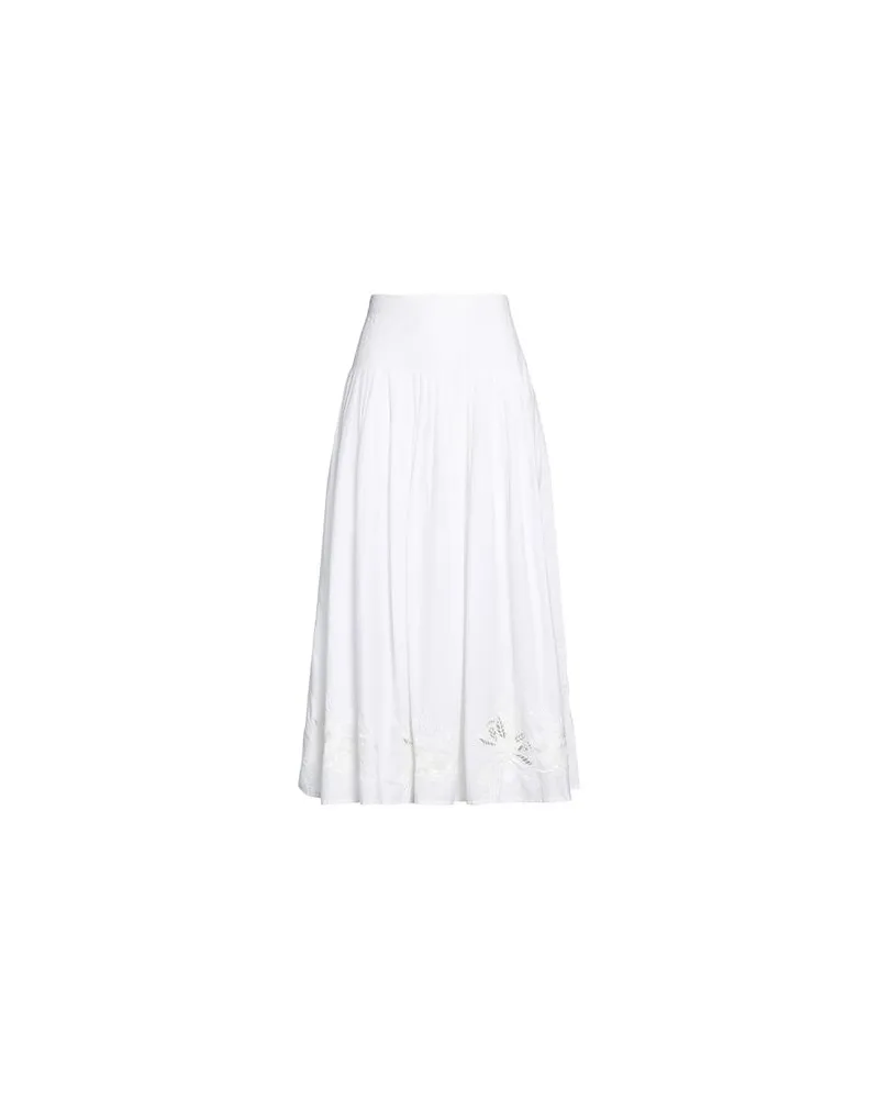 Kocca HOSEN & RÖCKE - Midi-Röckeauf YOOX.COM Weiß