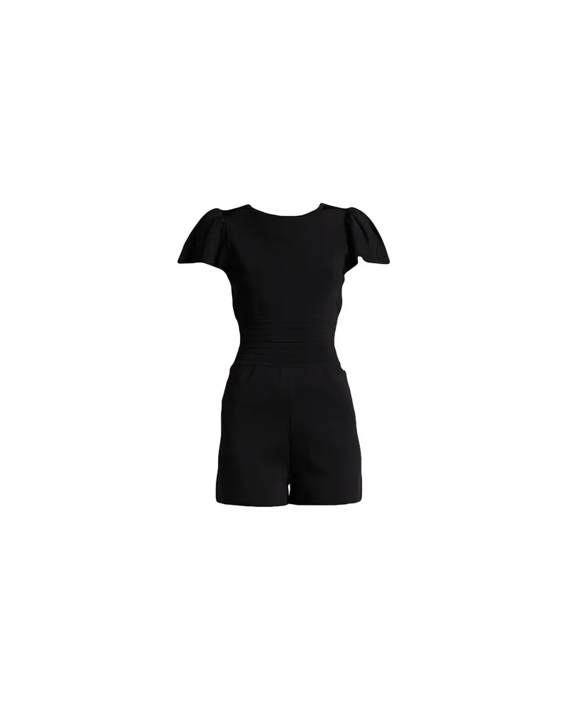 Twin-Set OVERALLS - Playsuitsauf YOOX.COM Schwarz
