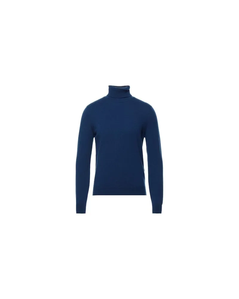 Malo OPTIMUM - STRICKWAREN - Rollkragenpulloverauf YOOX.COM Blau