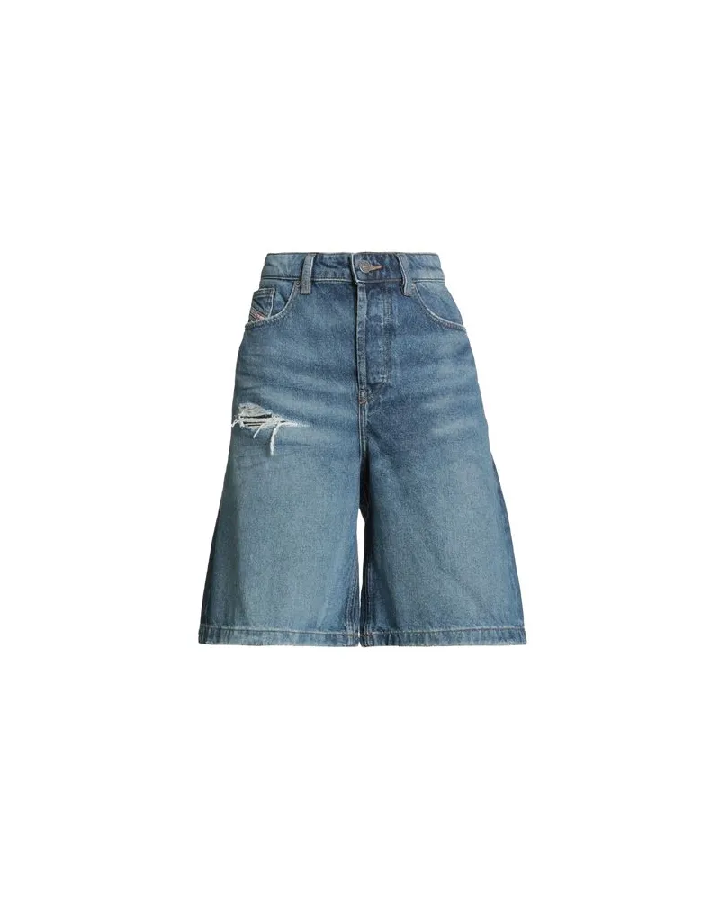 Diesel HOSEN & RÖCKE - Jeansshortsauf YOOX.COM Blau