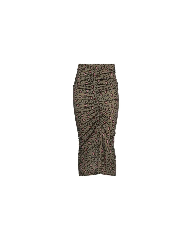 Essentiel HOSEN & RÖCKE - Midi-Röckeauf YOOX.COM Militärgrün