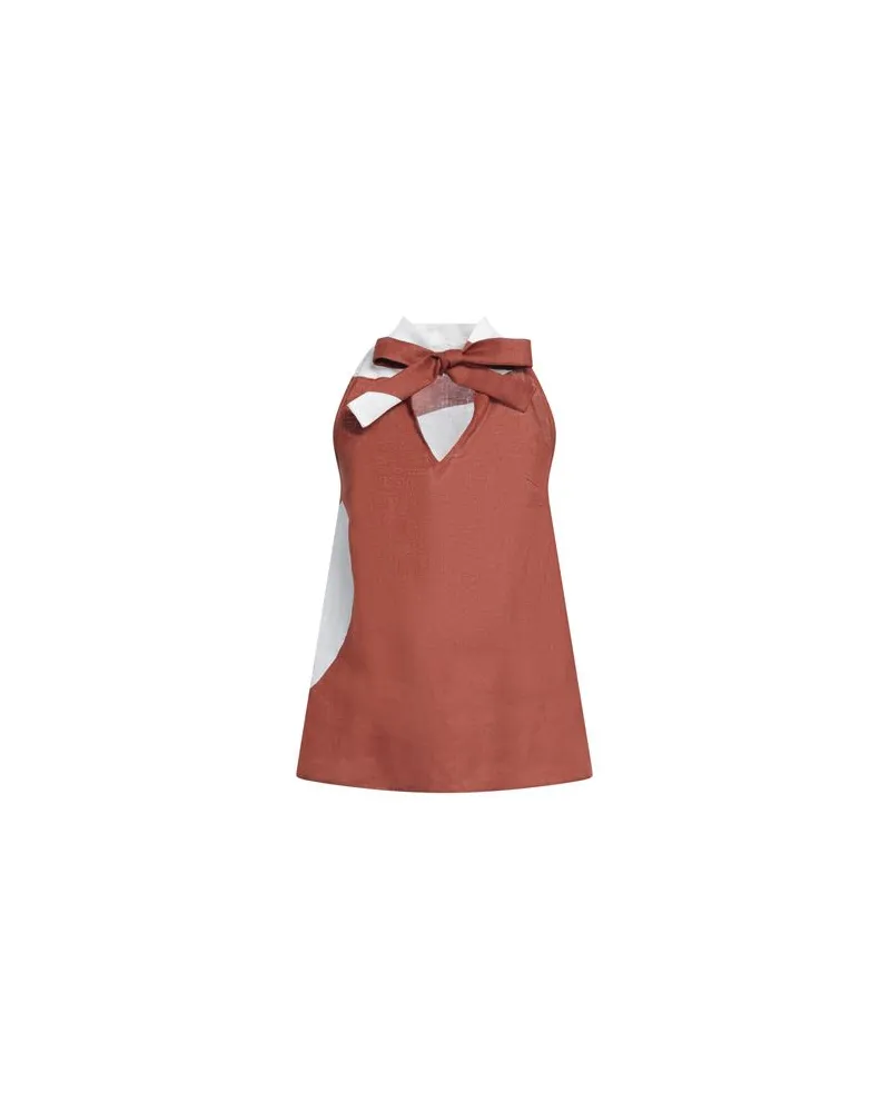 Liviana Conti TOPS - Topsauf YOOX.COM Rostrot