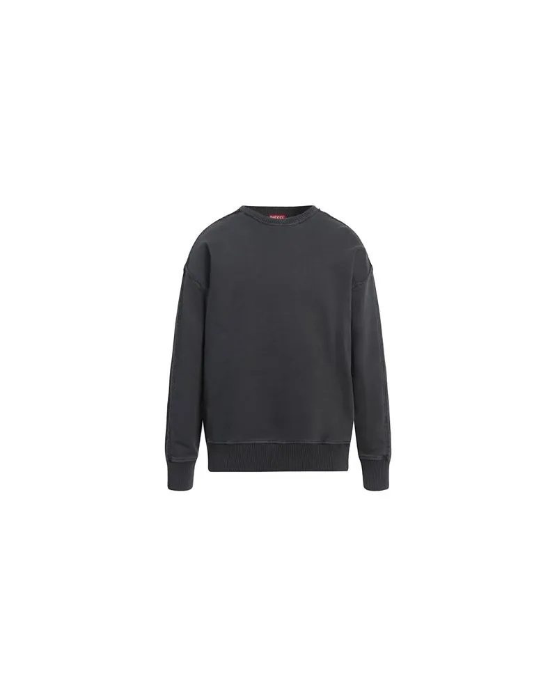 Diesel TOPS - Sweatshirtsauf YOOX.COM Braungrau