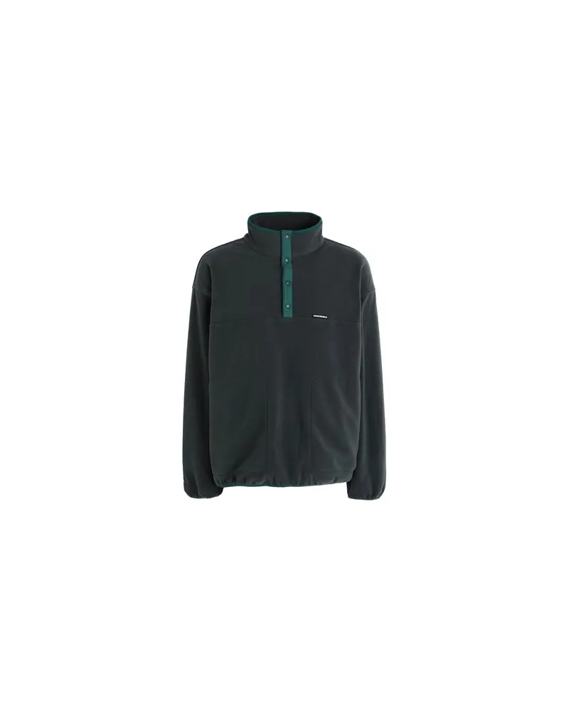 Converse COUNTER CLIMATE POP OVER SECRET PINES  - COUNTER CLIMATE POP OVER SECRET PINES - TOPS - Sweatshirtsauf YOOX.COM Dunkelgrün