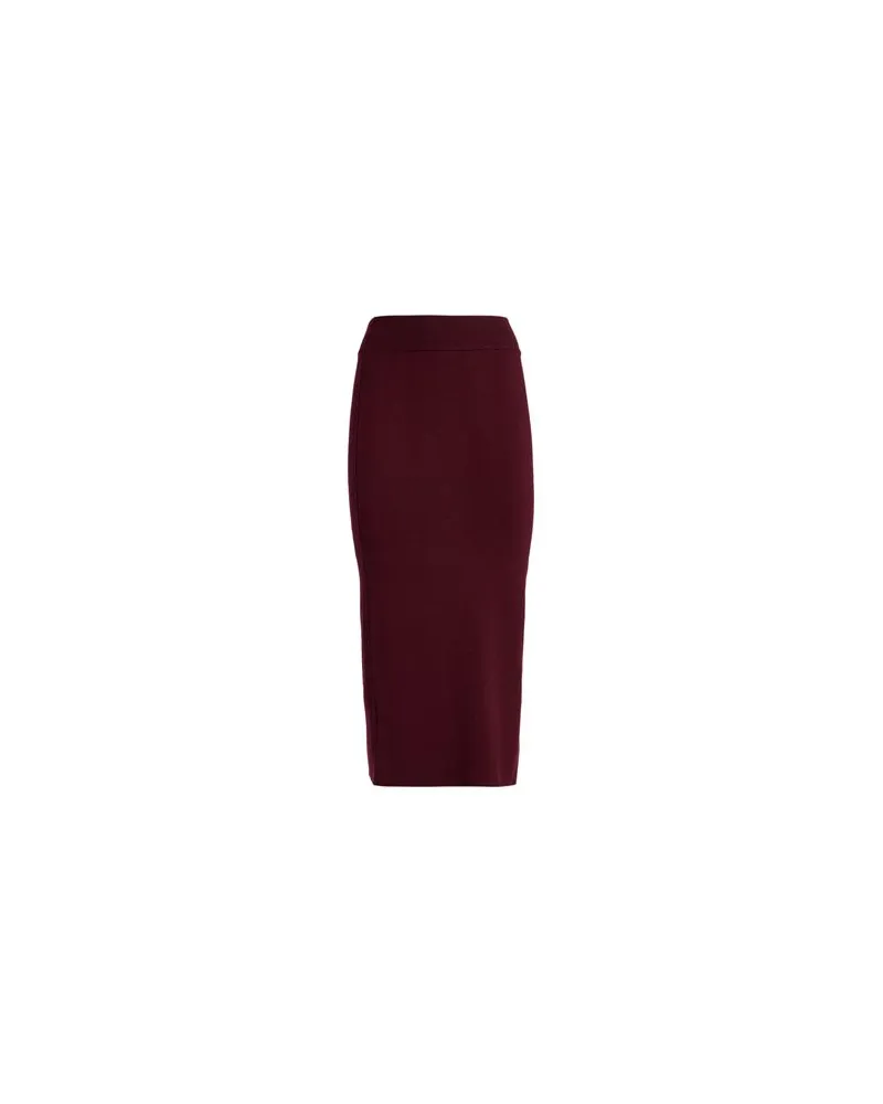 Alpha Studio HOSEN & RÖCKE - Midi-Röckeauf YOOX.COM Bordeaux