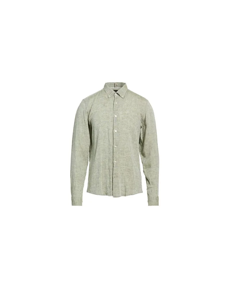 HUGO BOSS TOPS - Hemdenauf YOOX.COM Salbeigrün