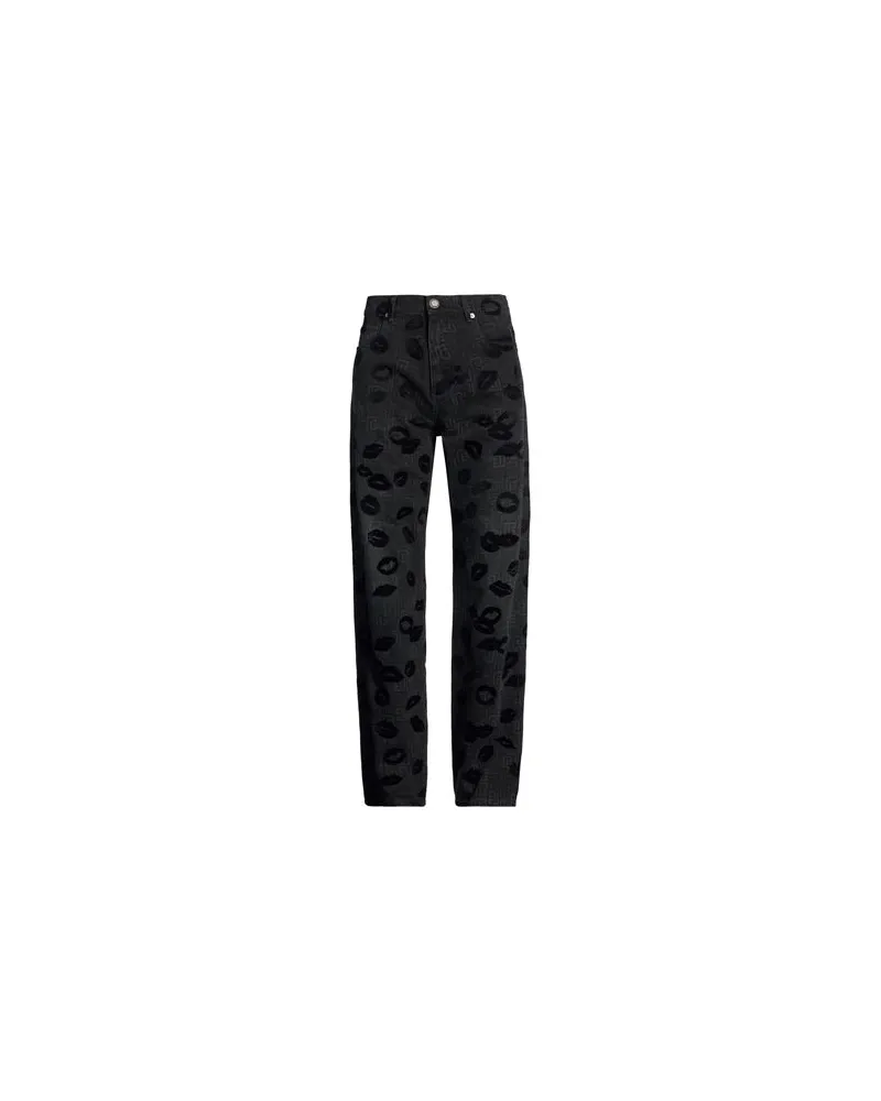 Balmain HOSEN & RÖCKE - Jeanshosenauf YOOX.COM Schwarz