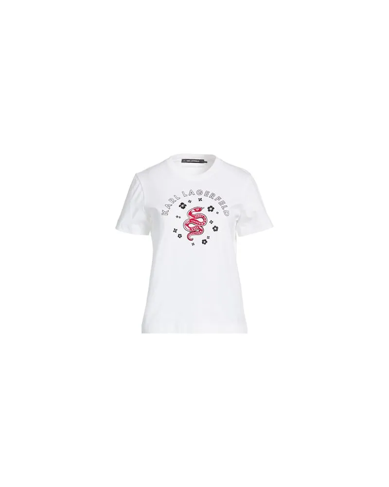 Karl Lagerfeld TOPS - T-shirtsauf YOOX.COM Weiß