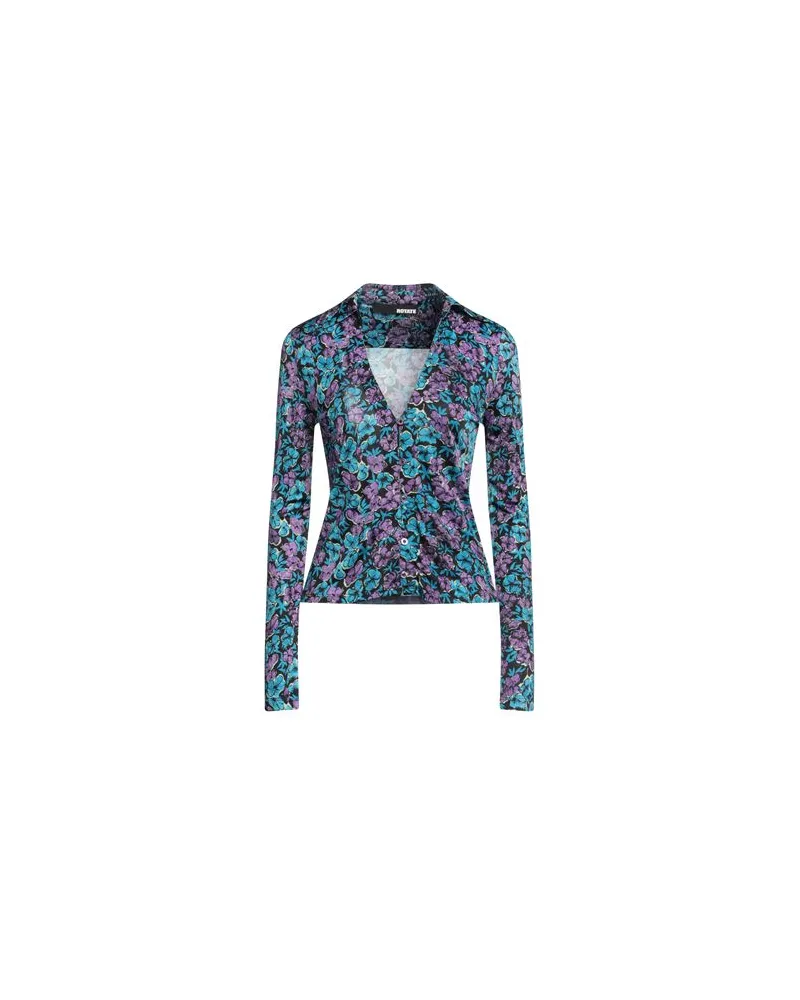 ROTATE Birger Christensen TOPS - Hemdenauf YOOX.COM Azurblau