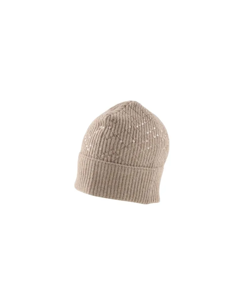 Brunello Cucinelli ACCESSOIRES - Mützen & Hüteauf YOOX.COM Beige