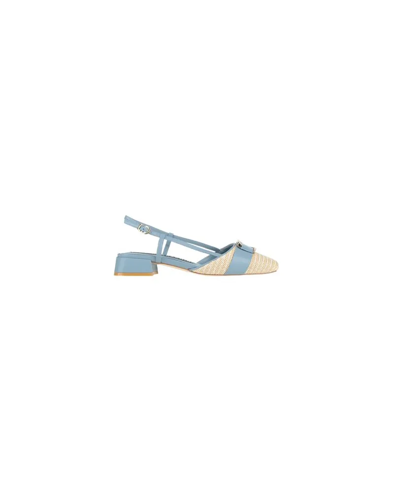 Luciano Barachini SCHUHE - Ballerinasauf YOOX.COM Blaugrau