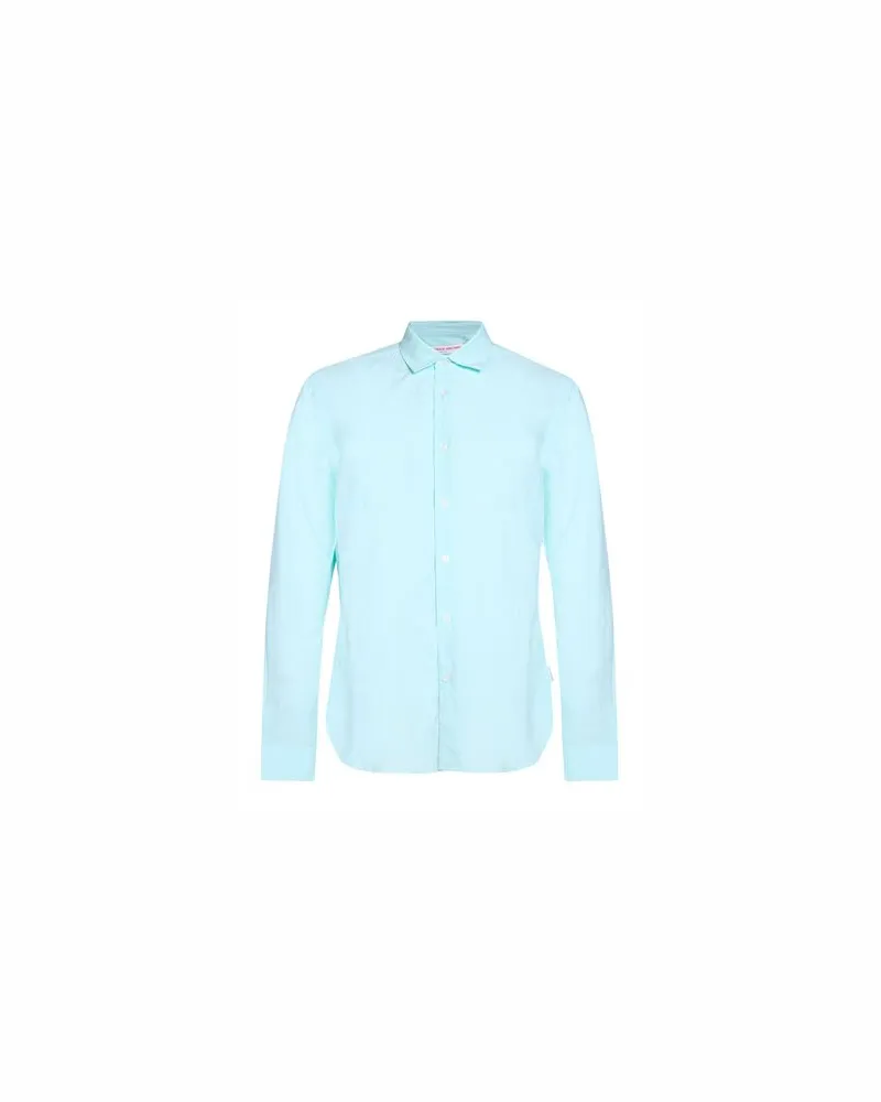 Orlebar Brown TOPS - Hemdenauf YOOX.COM Himmelblau