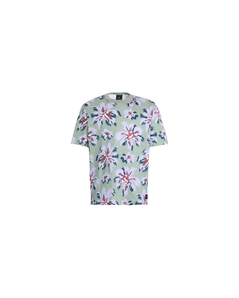Paul Smith TOPS - T-shirtsauf YOOX.COM Salbeigrün