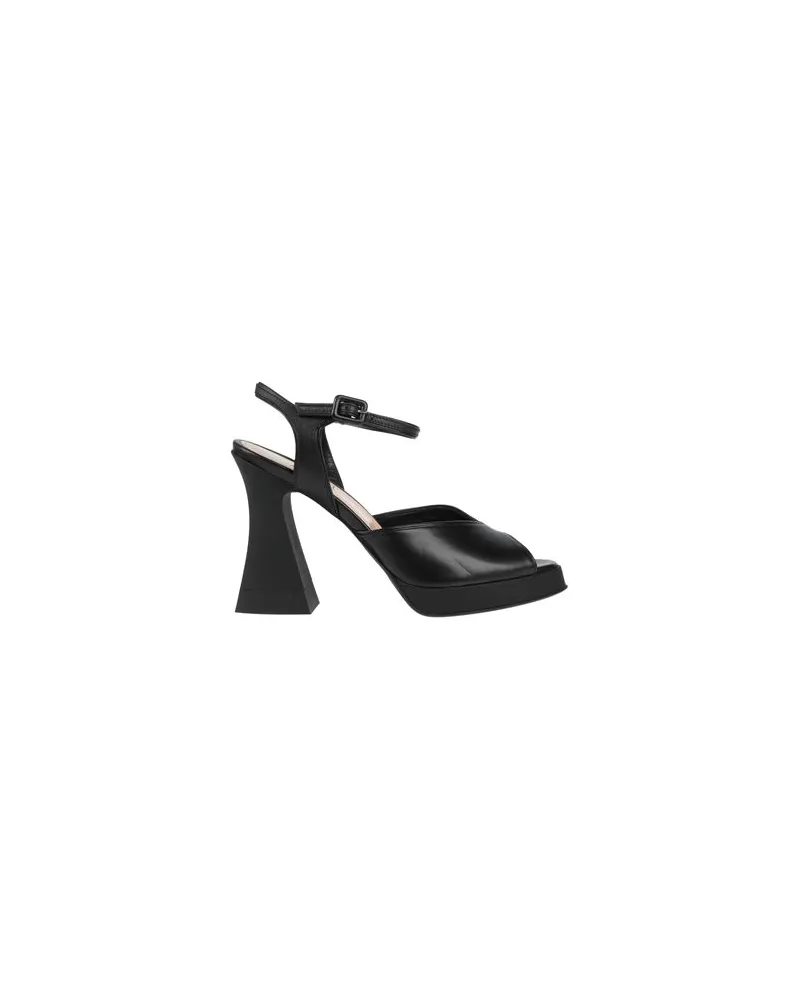 Attilio Giusti Leombruni SCHUHE - Sandalenauf YOOX.COM Schwarz