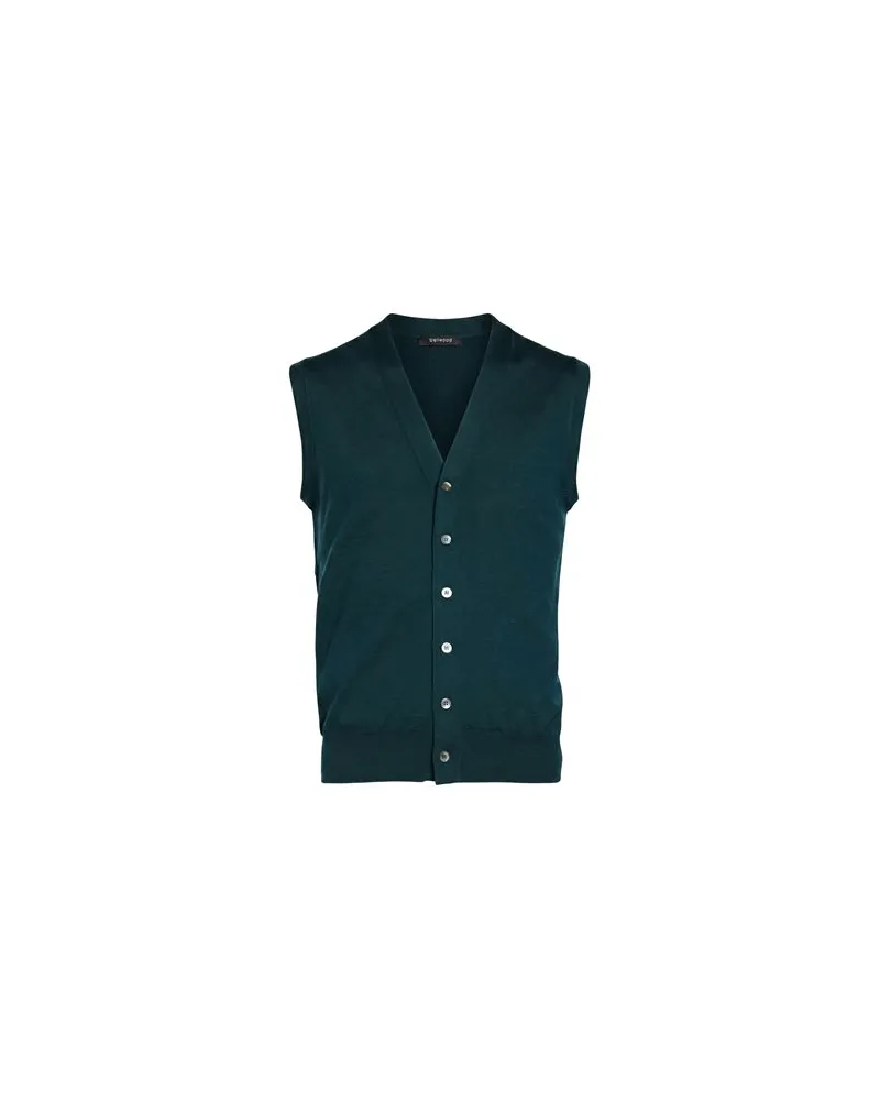 Bellwood STRICKWAREN - Strickjackenauf YOOX.COM Dunkelgrün