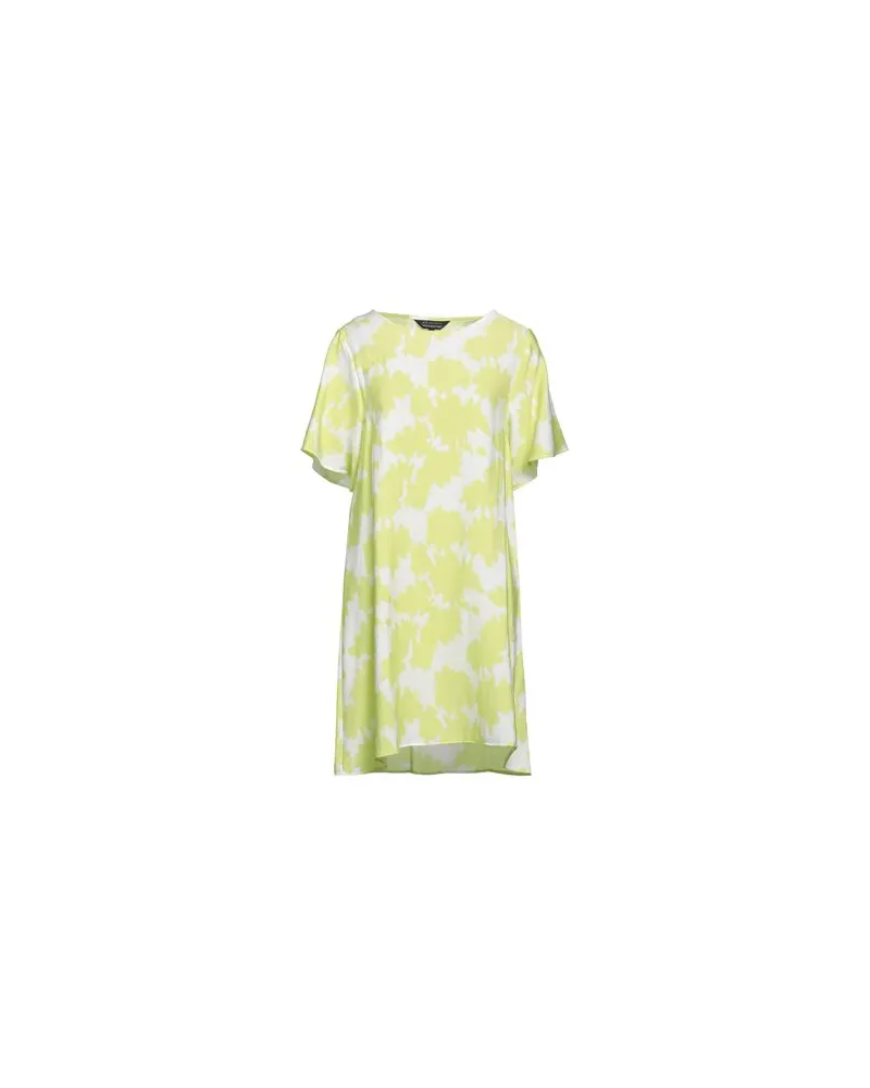 Armani Exchange KLEIDER - Mini-Kleiderauf YOOX.COM Säuregrün