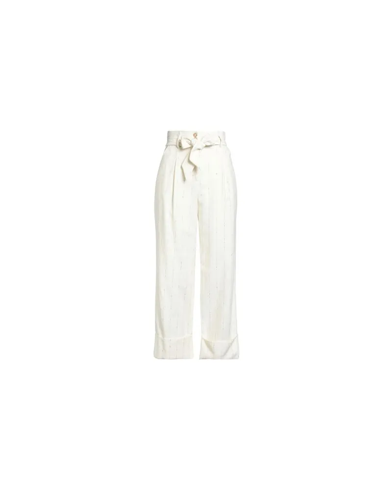 BARBA HOSEN & RÖCKE - Hosenauf YOOX.COM Elfenbein