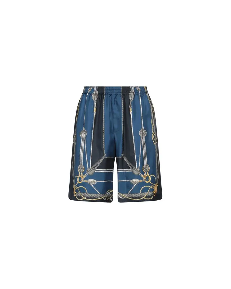 Versace HOSEN & RÖCKE - Shorts & Bermudashortsauf YOOX.COM Blau