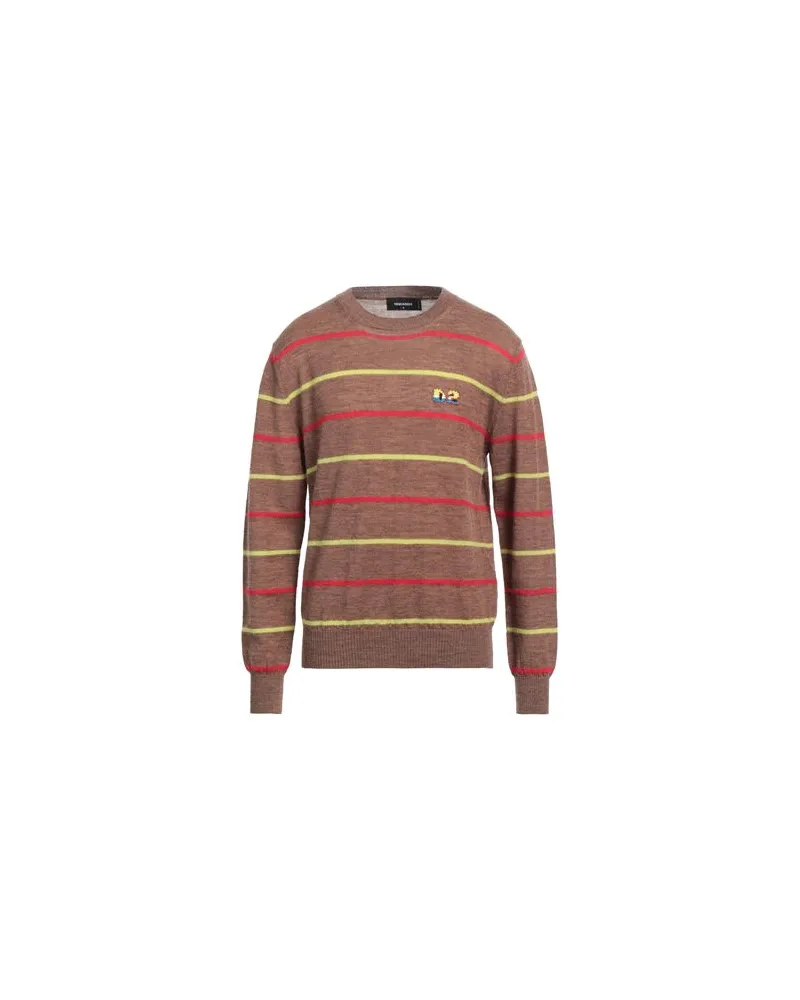 Dsquared2 STRICKWAREN - Pulloverauf YOOX.COM Kamel