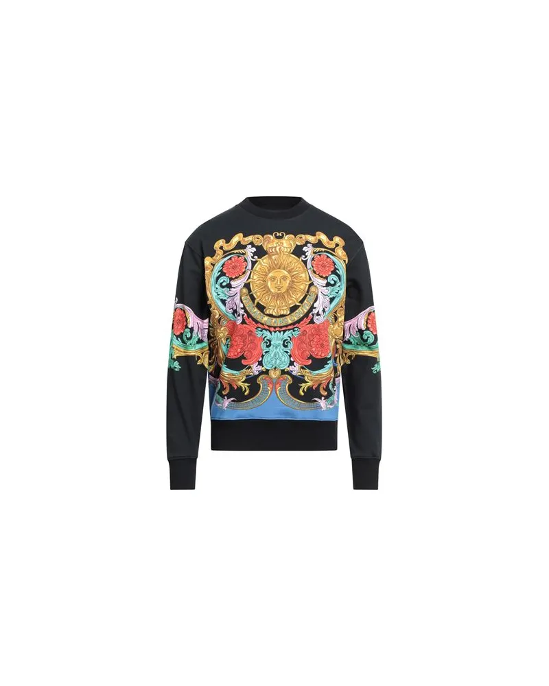 Versace Jeans TOPS - Sweatshirtsauf YOOX.COM Schwarz