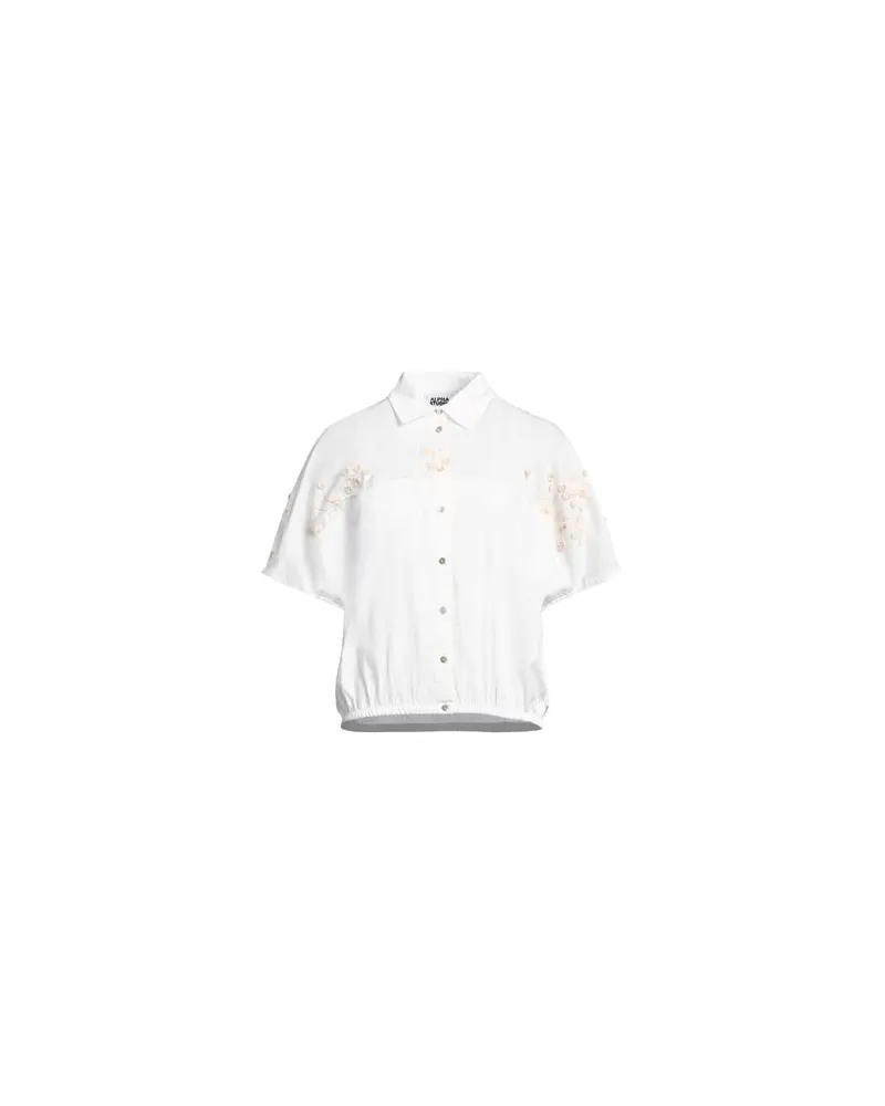 Alpha Studio TOPS - Hemdenauf YOOX.COM Weiß