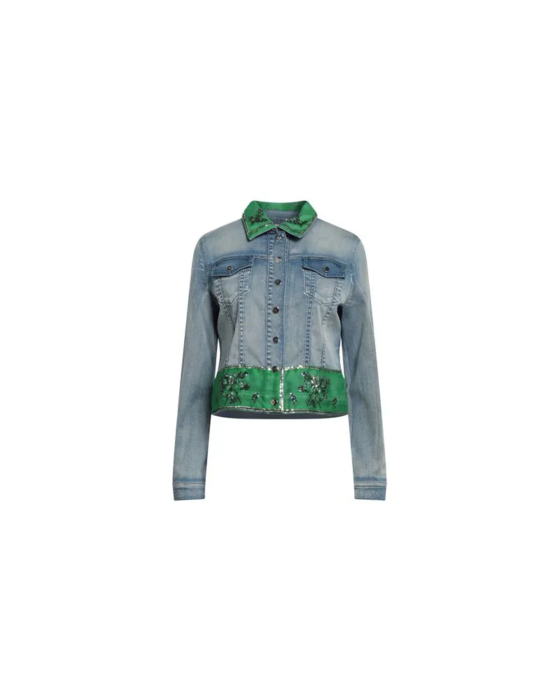 MARANI JEANS JACKEN & MÄNTEL - Jeansjacken/Mäntelauf YOOX.COM Grün