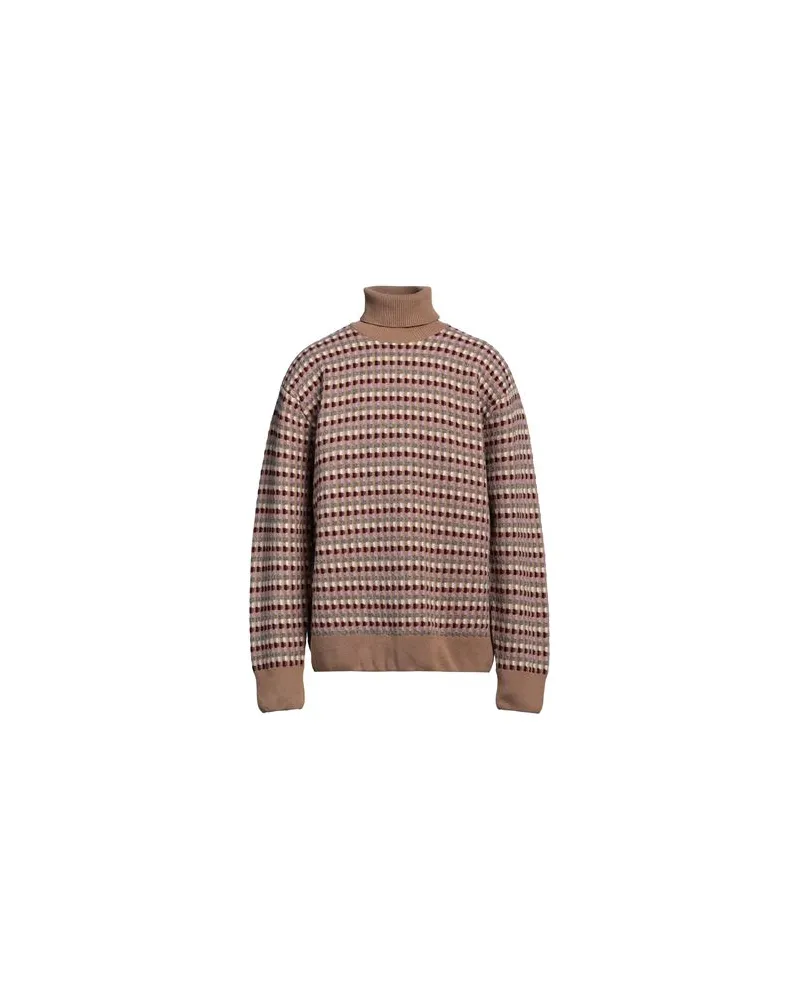 Doppiaa STRICKWAREN - Rollkragenpulloverauf YOOX.COM Sand