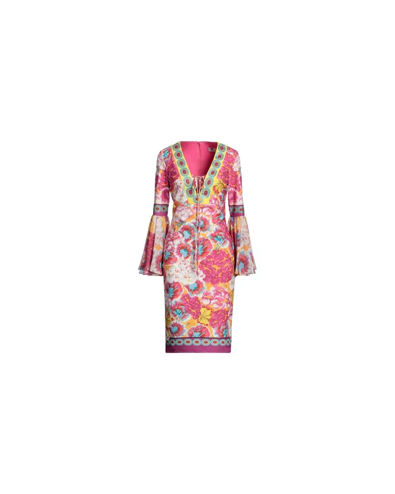 Gai Mattiolo KLEIDER - Midi-Kleiderauf YOOX.COM Fuchsia