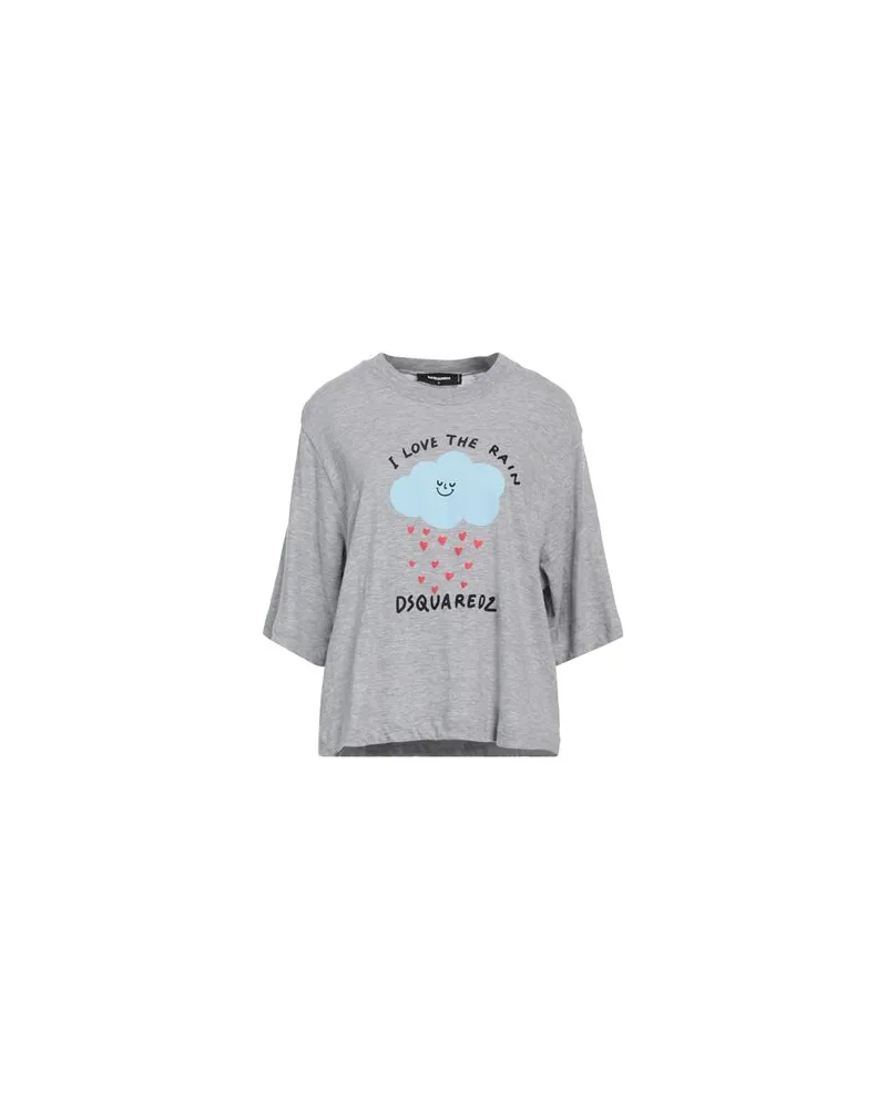 Dsquared2 TOPS - T-shirtsauf YOOX.COM Hellgrau