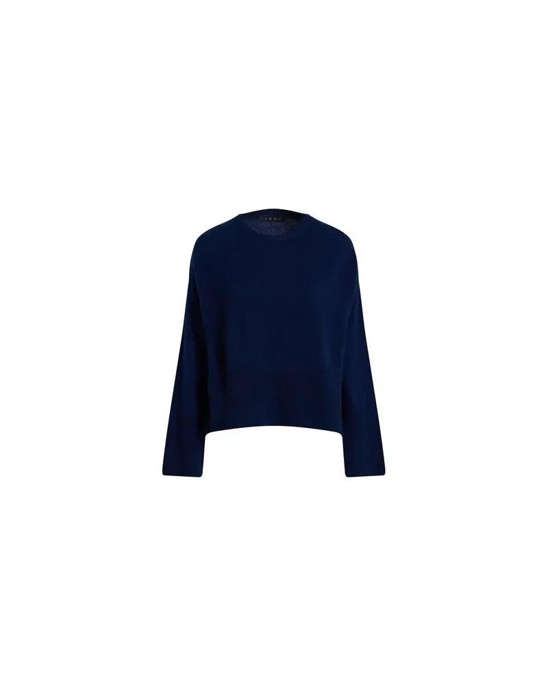 Icona By Kaos STRICKWAREN - Pulloverauf YOOX.COM Marineblau