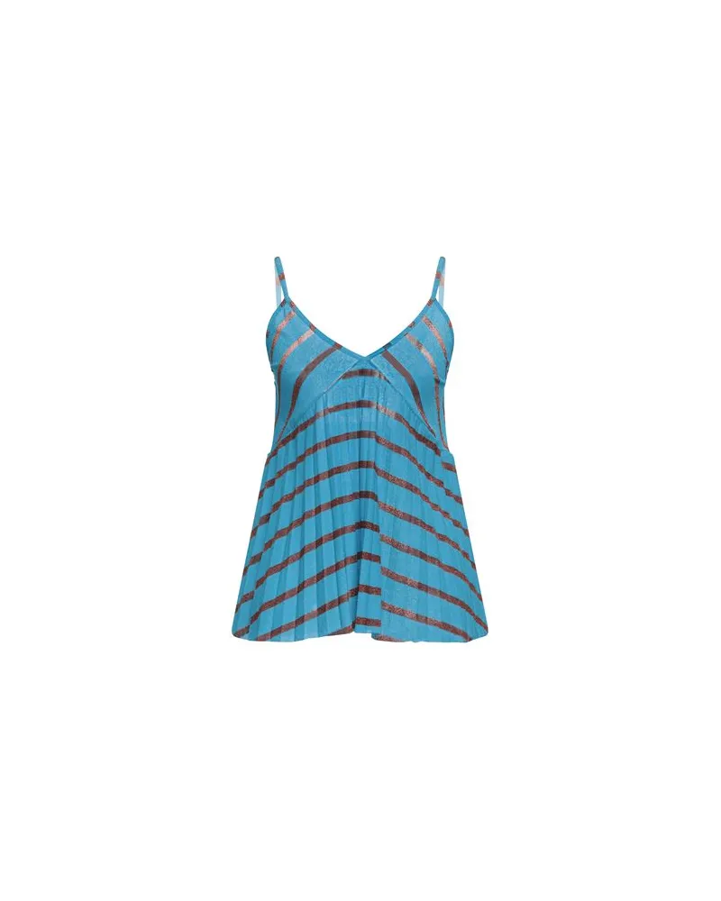 Kaos TOPS - Topsauf YOOX.COM Azurblau