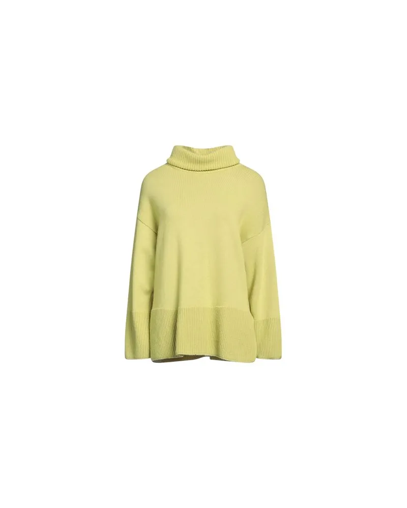Icona By Kaos STRICKWAREN - Rollkragenpulloverauf YOOX.COM Limettengrün