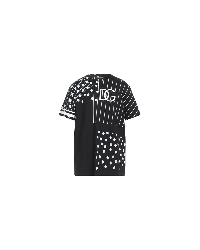 Dolce & Gabbana TOPS - T-shirtsauf YOOX.COM Schwarz