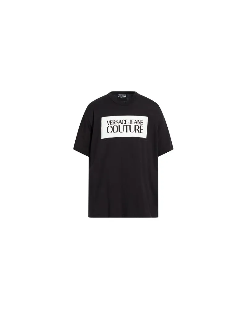 Versace Jeans TOPS - T-shirtsauf YOOX.COM Schwarz