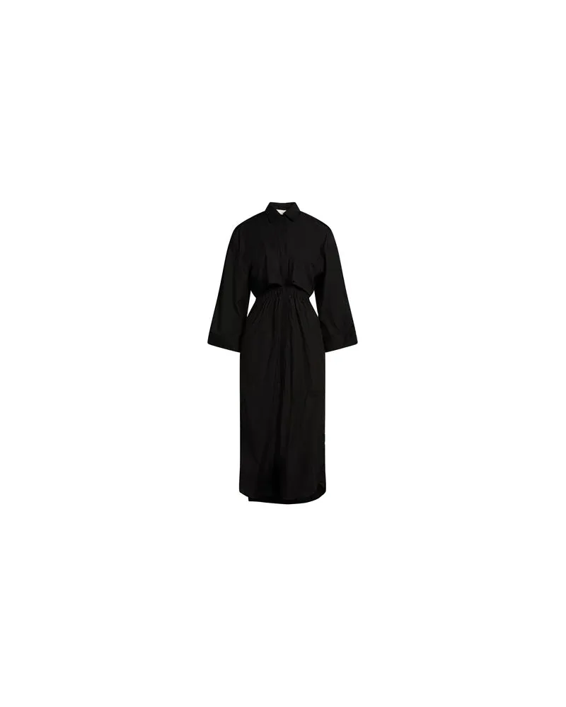 Isabel Benenato KLEIDER - Maxi-Kleiderauf YOOX.COM Schwarz